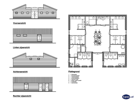 thumbnail for Camping De Heidebloem nieuwbouw sanitair gebouw 